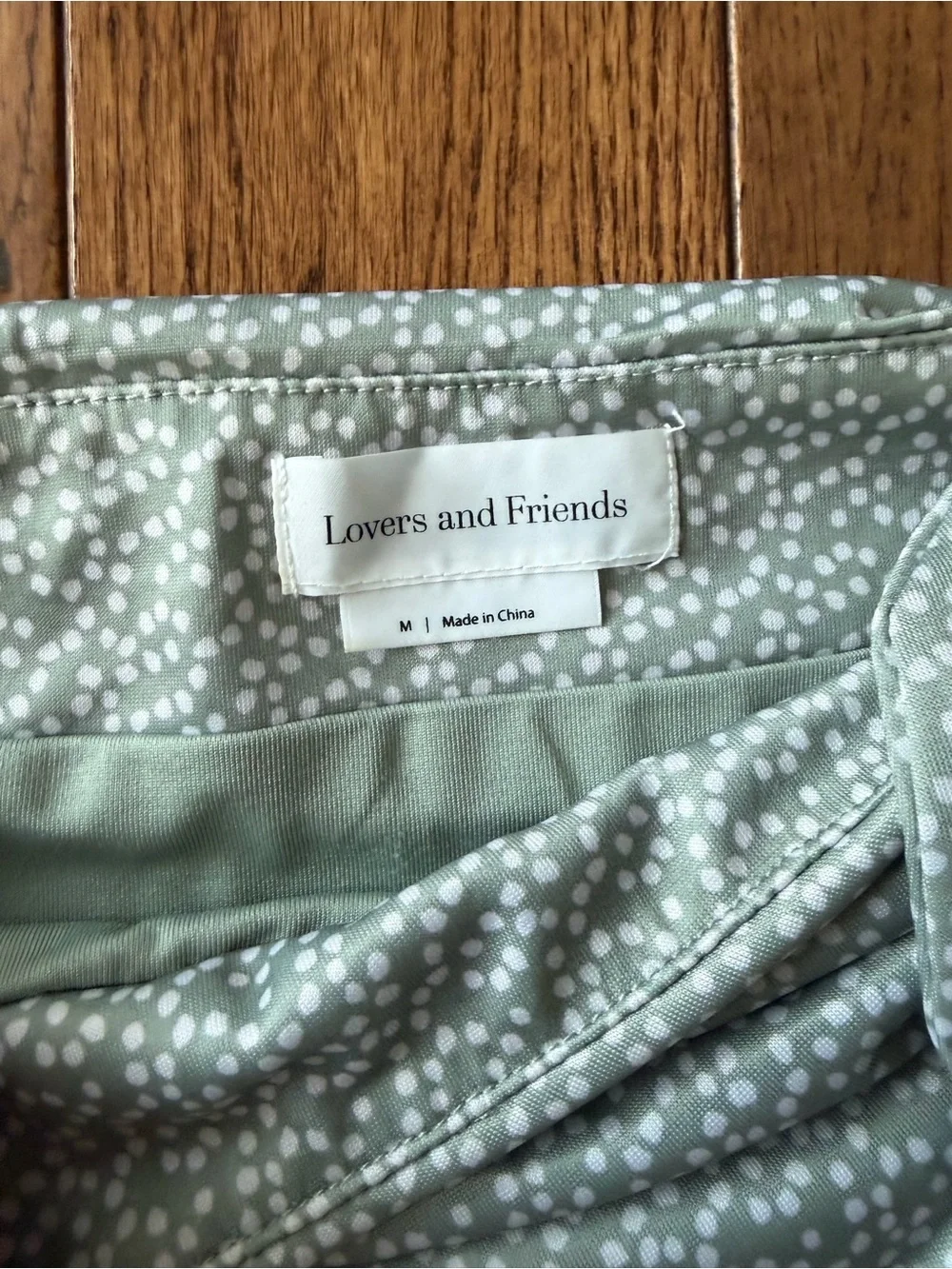 Lovers & Friends Keslynn Full Set M Sage Dot